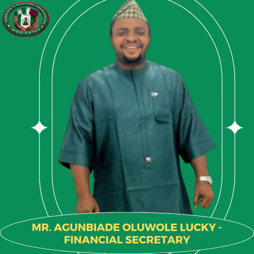 MR AGUNBIADE OLUWOLE LUCKY